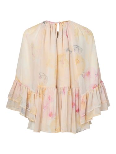 Blusar/Skjortor - Yasblomina ¾ top – Afterglow/blomina